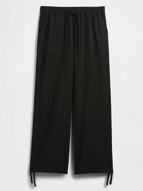 GapFit High Rise Loose Runaround Pants Black M